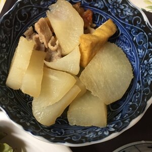 柚子胡椒で❤大根＆豚肉切り落としの煮物♪